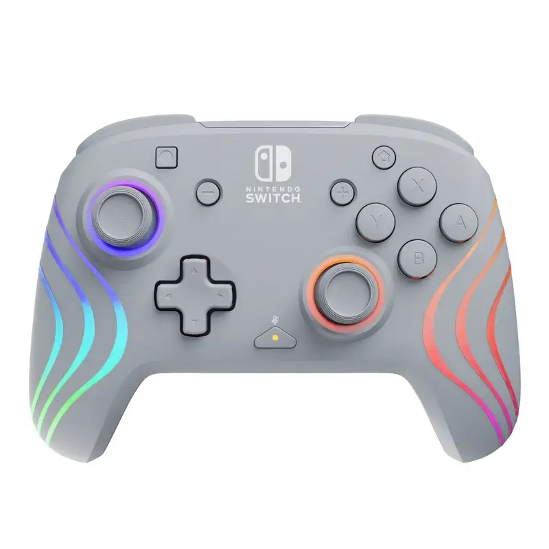 PDP Nintendo Switch Afterglow Wave Wired Controller Grey
