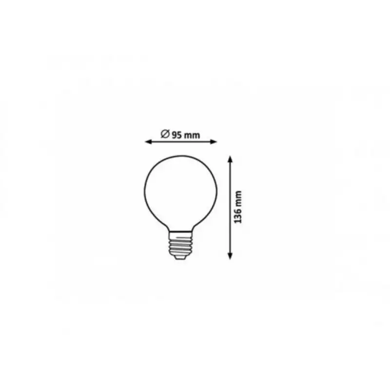 RABALUX Sijalica LED E27, 7W, 870 lm, 4000K