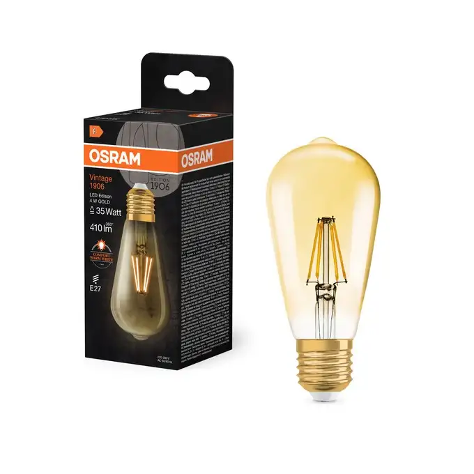 OSRAM  Vintage 1906 LED  GOLD35 4W 2400 E27