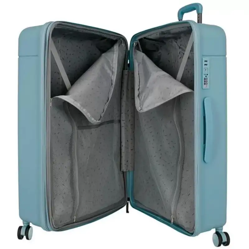 MOVOM NEW TRENDY PP Set kofera 2/1 sa 4 tockica plava