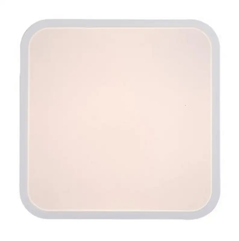 RABALUX Alenzo, LED plafonjera 24W, DIP Switch CCT 3000-6500K, 29x29cm, IP44,bela