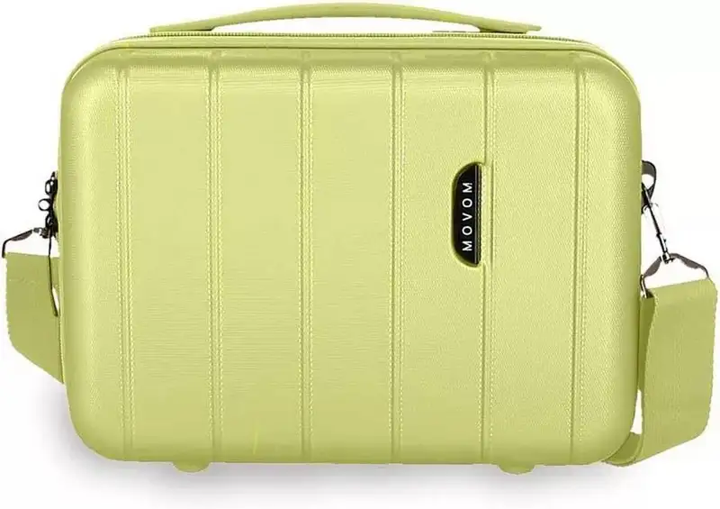 MOVOM WOOD ABS Beauty case zelena