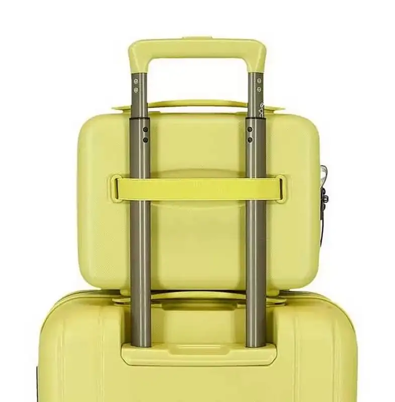 MOVOM WOOD ABS Beauty case zelena