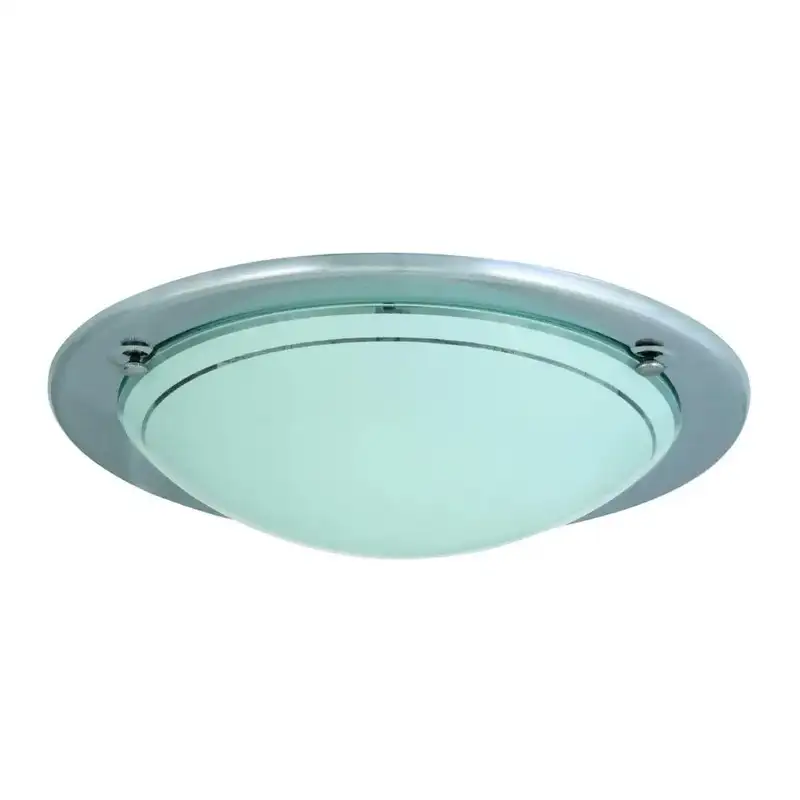RABALUX Ufo plafonjera D38 E27 2x60W hrom opal