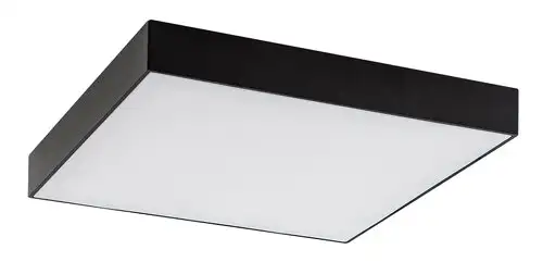 RABALUX Tartu,spoljna plafonska.,LED24W,crno,kvadratna