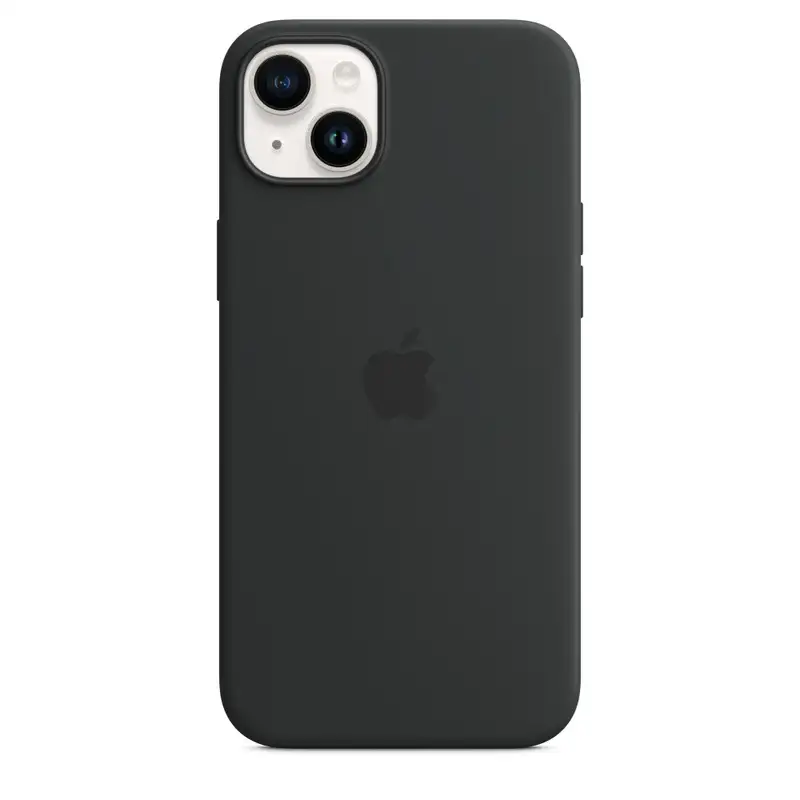 APPLE iPhone 14 Plus Silicone Case with MagSafe - Midnight mpt33zm/a