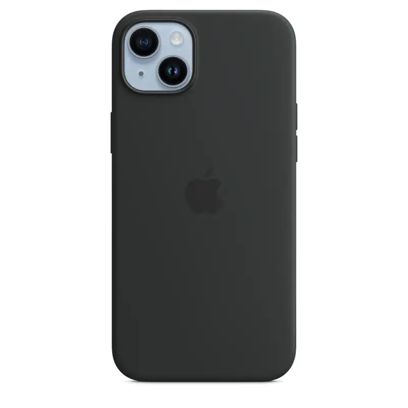 APPLE iPhone 14 Plus Silicone Case with MagSafe - Midnight mpt33zm / a