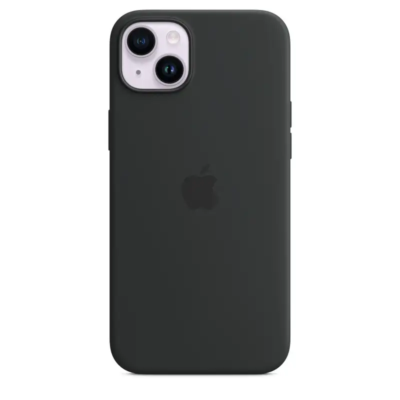 APPLE iPhone 14 Plus Silicone Case with MagSafe - Midnight mpt33zm/a