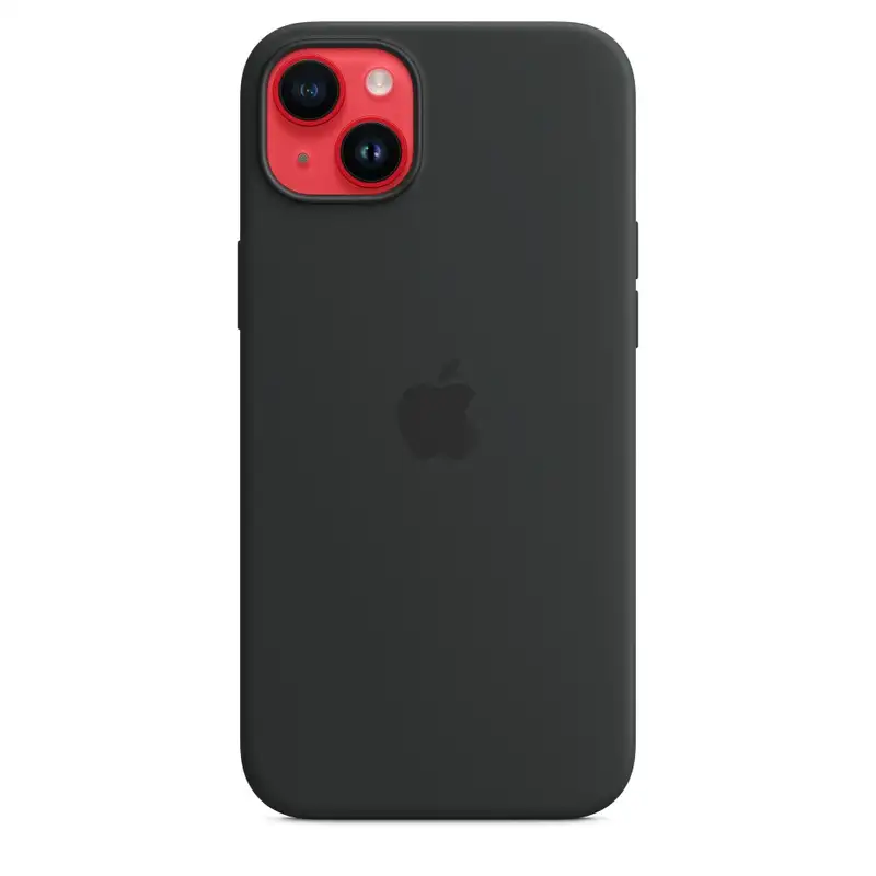 APPLE iPhone 14 Plus Silicone Case with MagSafe - Midnight mpt33zm/a