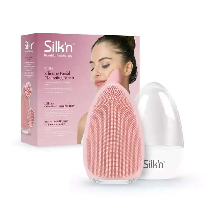 SILKN  Bright Pink inc travel case