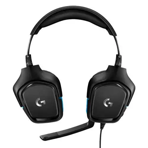 LOGITECH G432 7.1 LEATHERETTE BK/BL 981-000770