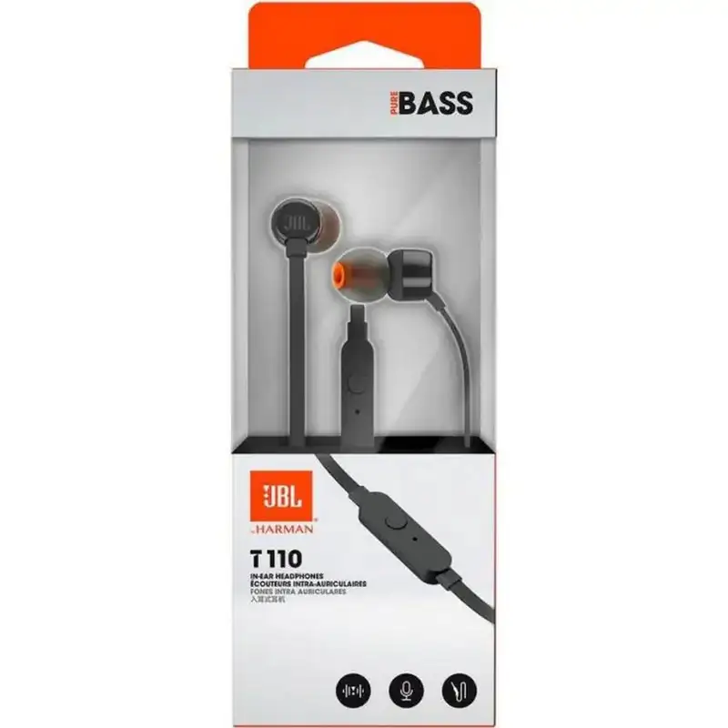 JBL T110E Black Bubice