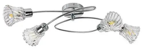 RABALUX Hestia plafonjera.E14 4x40W,hrom