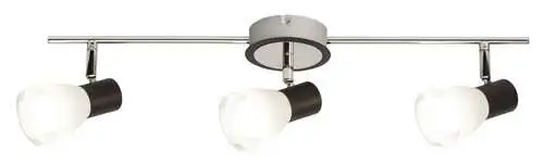 RABALUX Ati spot E14 3x max40W crno / hrom