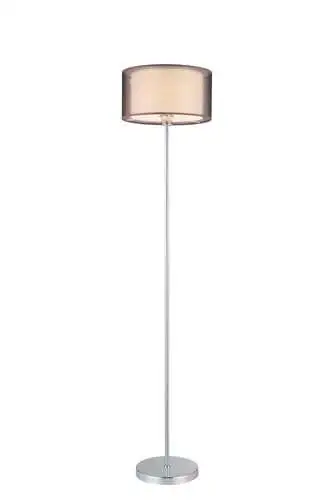 RABALUX Anastasia Podna lampa E27 max 60W hrom / braon