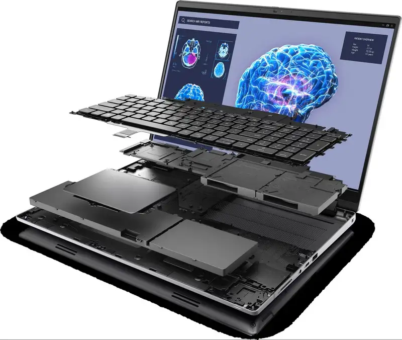 DELL Precision M7680, 16" FHD+, Intel Core i7-13850HX, 32GB, 1TB SSD, RTX3500 12GB, Backlit, FP, Win11Pro