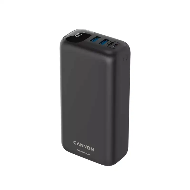 CANYON Power Bank 30000mAh 22.5W Black CNE-CPB301B