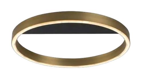 RABALUX Thric, plafonska zlatna/crna LED 20W, 1250lm, 3000K, precnik 40cm