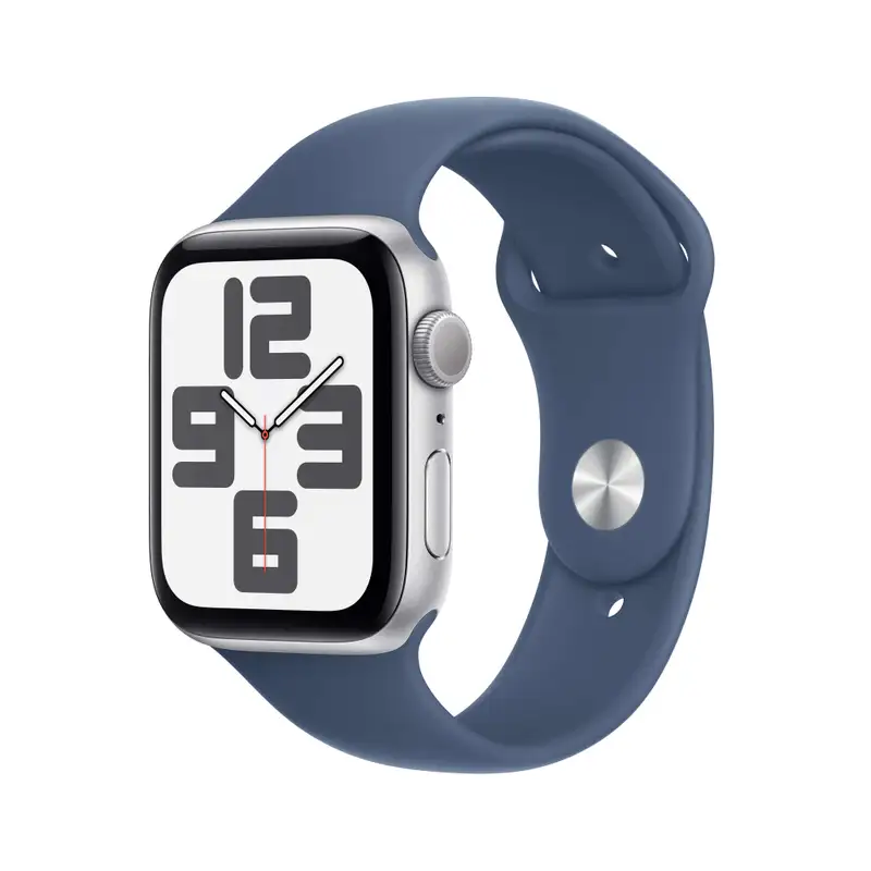 APPLE Watch SE2 v3 GPS 40mm Silver Alu Case with Denim Sport Band - S/M mxec3qv/a