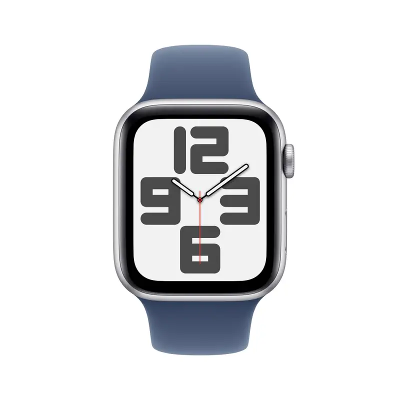 APPLE Watch SE2 v3 GPS 40mm Silver Alu Case with Denim Sport Band - S/M mxec3qv/a