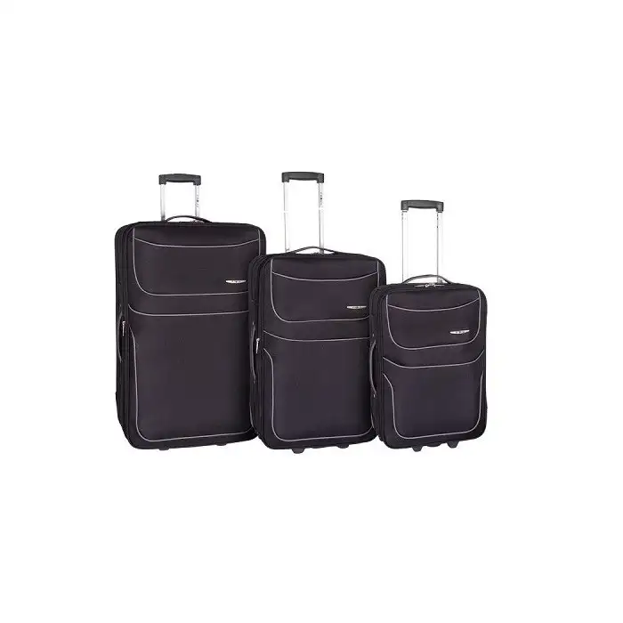 ENOVA BARCELONA Set kofera 55 / 65 / 75cm crna
