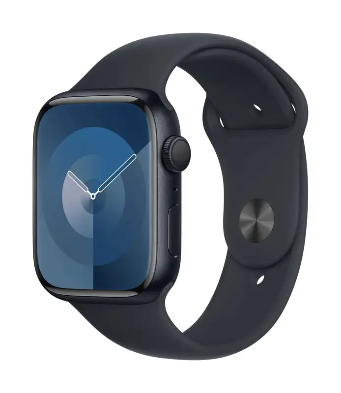 APPLE Watch S9 GPS 45mm Midnight Alu Case with Midnight Sport Band - M/L mr9a3se/a
