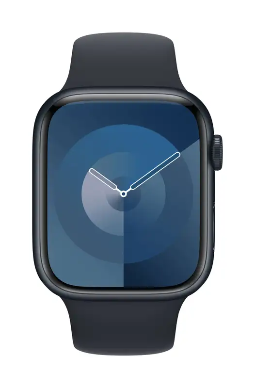 APPLE Watch S9 GPS 45mm Midnight Alu Case with Midnight Sport Band - M/L mr9a3se/a