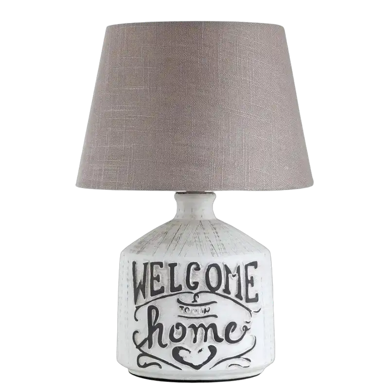 RABALUX Petra keramicka stona lampa E14 40W /belo