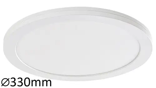 RABALUX Sonnet ugradna I nadgradna plafonjera LED 30W 2800lm