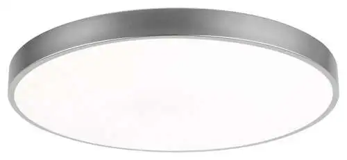RABALUX Tesia, plafonjera,srebrna, LED 36W 2600lm 4000K 40cm
