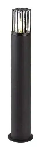 RABALUX Haren, spoljna podna E27, crni aluminium, visina 65cm, precnik 9,5cm, IP54