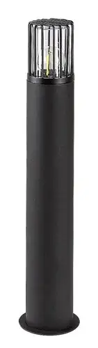 RABALUX Haren, spoljna podna E27, crni aluminium, visina 65cm, precnik 9,5cm, IP54