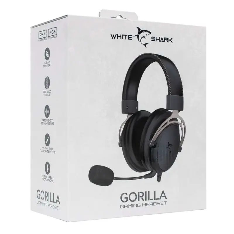 WHITE SHARK GH-2341 GORILLA crno-siva