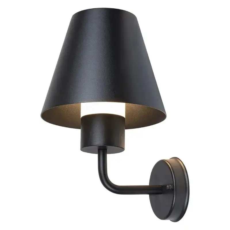 RABALUX Favara, spoljna zidna lampa,  E27 1X14W crna, IP44 ,