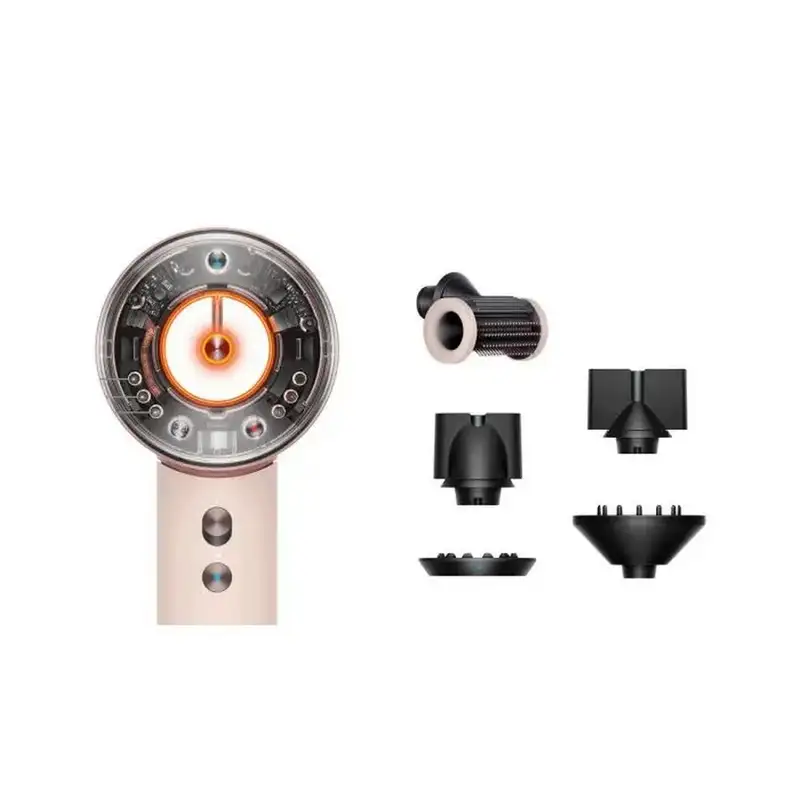 DYSON HD16 Supersonic Nural fen Ceramic Pink/Rose Gold 113407 Straight+Wavy